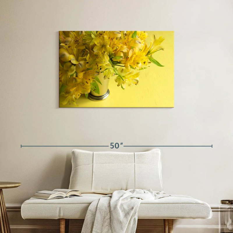 Yellow Peruvian Lilies