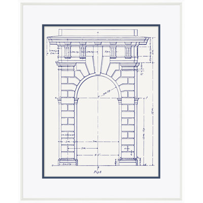White Arch Figure " White Arch Figure 6 " by David Phoenix