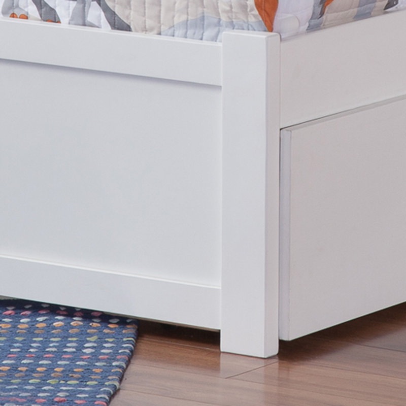 Bouldin Kids with Trundle, Twin, White
