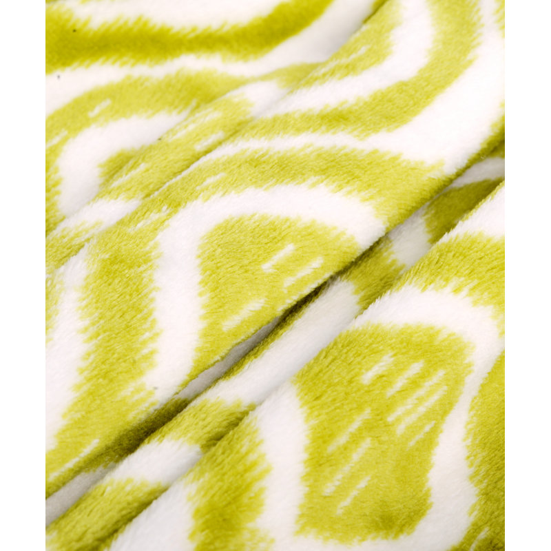 Peignoir moyen à veau avec poches polaire unisexe, Petit, Citron foncé