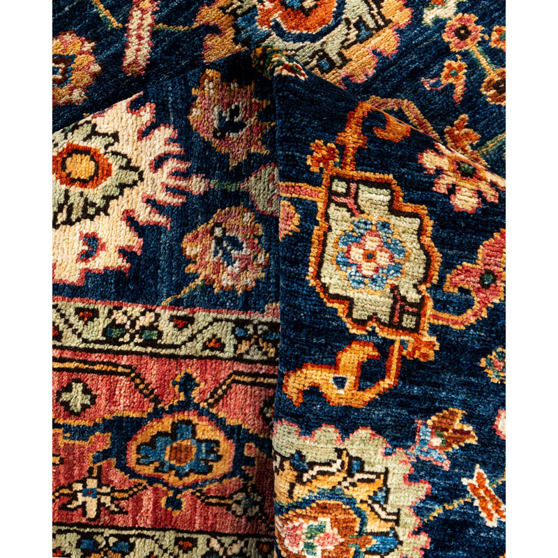 Serapi One-of-a-Kind 4' 3" X 5' 10" Hand Knotted Area Rug