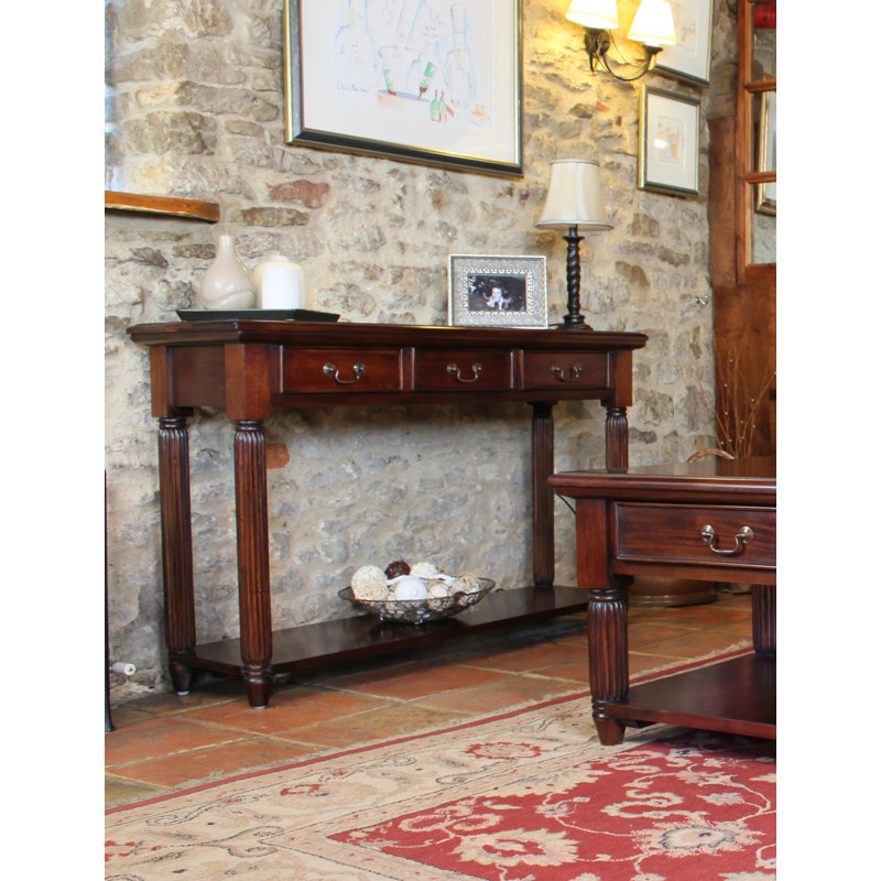 Deaysha 120cm Solid Wood Console Table