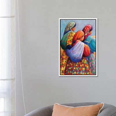 Tarahumara Women by Candy Mayer - Painting on Canvas