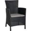 3 Pcs. Balcony Set Napoli Graphite/Light Gray