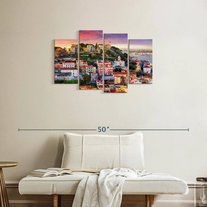 Marchelle Lisbon, 22" H x 36" W