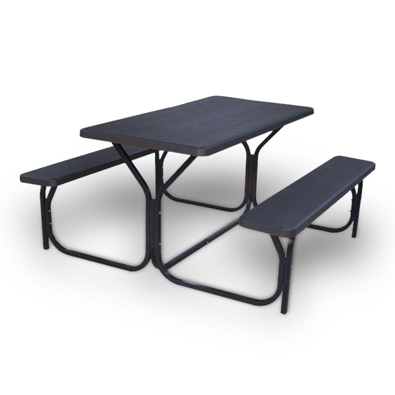 Eugenides 6 - Person 59'' Long Picnic Table Set