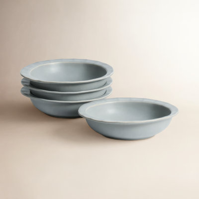 Stone Lain Oasis 4-Piece Pasta Bowl Set Stoneware