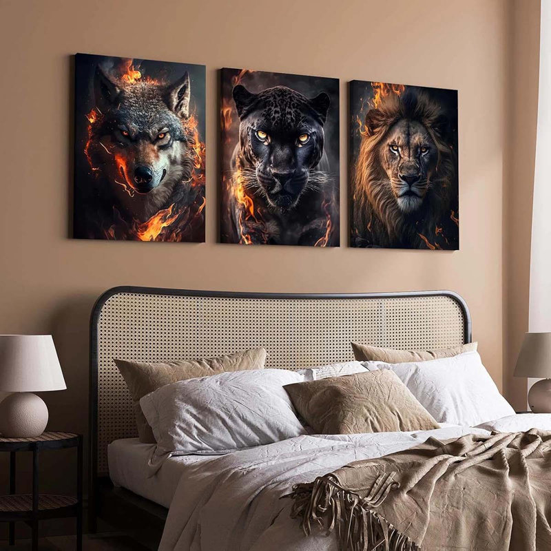 3 Piece Wrapped Canvas Print