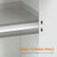 Buffet, armoire de cuisine, armoire blanche