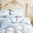 Blue Striped Comforter Set Stripe Comforter Soft Lightweight Pinstripe Dorm Bedding Set For All Seasons-124539085-124539081