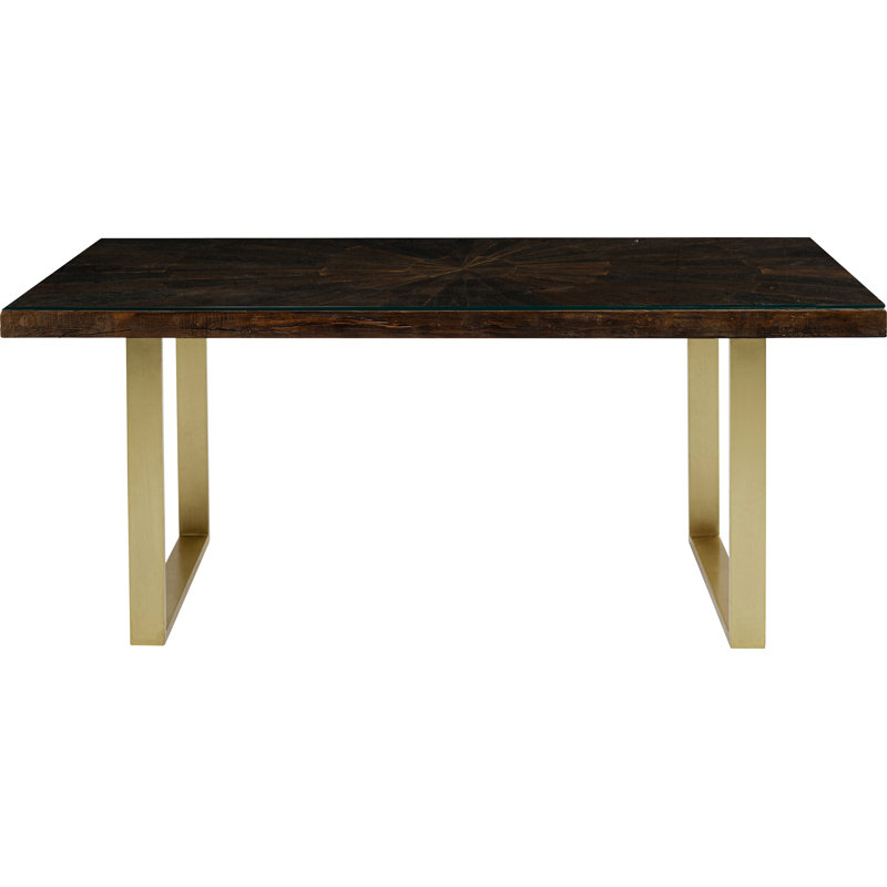 Table Conley 180x90cm, Brass