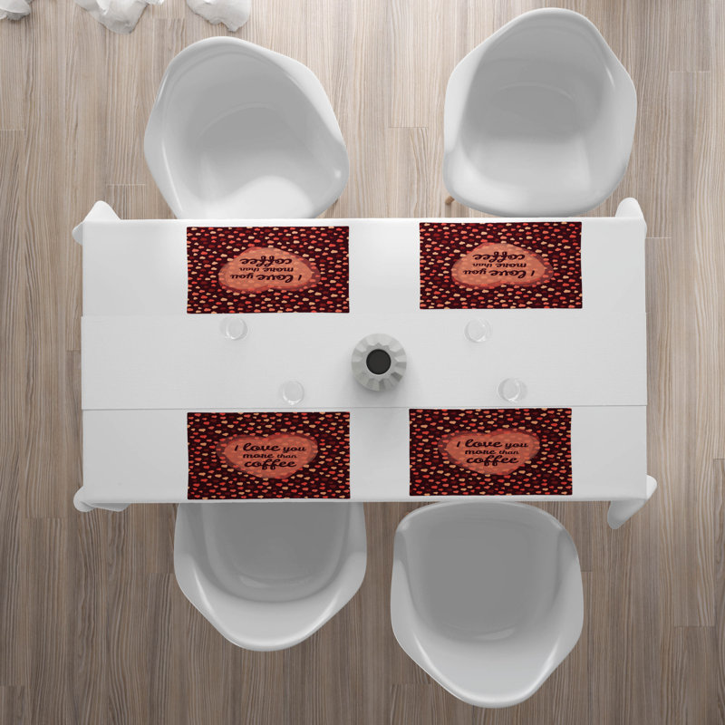 Polyester Abstract Rectangle Placemat