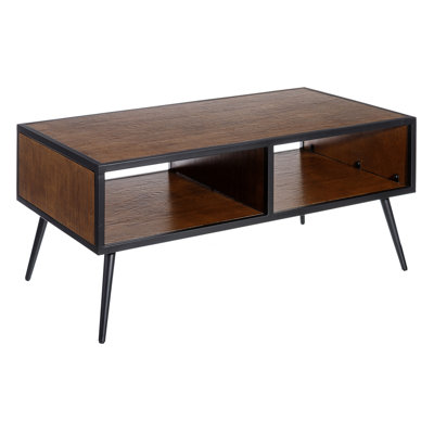 Davalos Four Leg Coffee Table with Storage