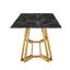 Skrolan Glass Top Dining Table-1174766685-1174766686