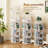 Rotating Bookshelf Tower 5 Tier, Spinning Bookcase, Revolving 360 Book Shelf Narrow Tall Bookcase, Vertical Turning Round Storage Bookshelf, Book Shelf Organizer For Bedroom, Living Room-32585873