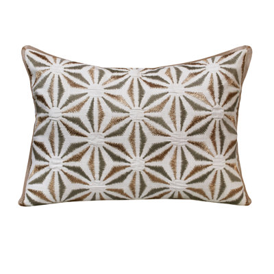 100% Cotton Lumbar Rectangular Pillow Cover & Insert