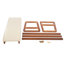 Banc de rangement pour chaussures 4 paires