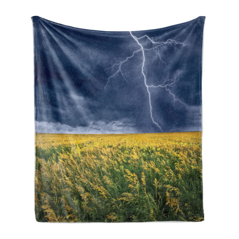 Hand Woven Throw Blanket, 50" x 70"