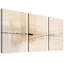 «Zen Simplicity Abstract Beige Illustration», 3 pièces-98804026-98804025