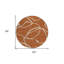 Tapis rond rond 8 po