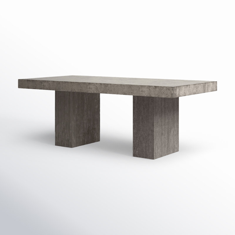 Mixx Elcor 82.75, Counter Table (36.25" Height), 95" L x 47" W, Dark Gray