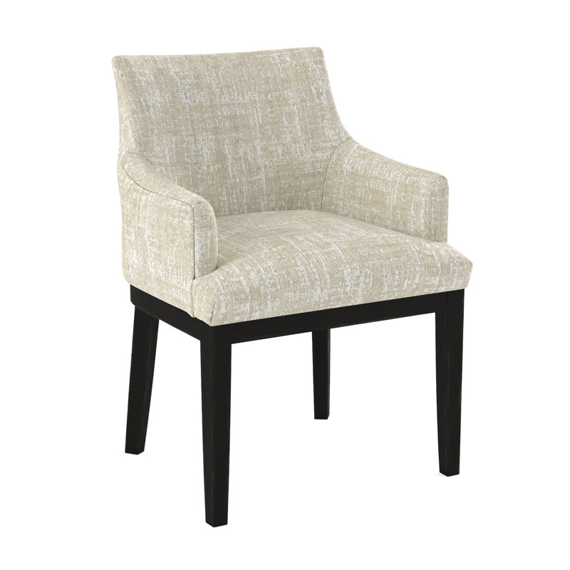 19'' H Upholstered Armchair, Espresso, 61643-61