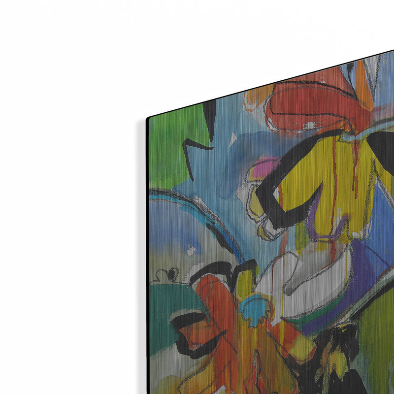 «Fresh Daisies» par Alice Weil, art mural, H 16 po x l 12 po