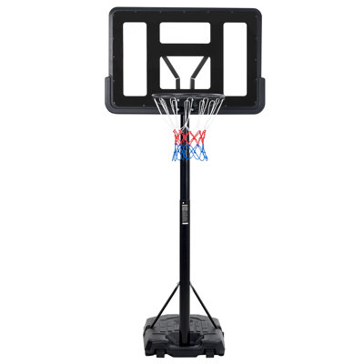 Panier de basketball portatif en plastique à hauteur ajustable l 54 po