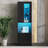 High Gloss Storage Cabinet with LED Lights-192883398