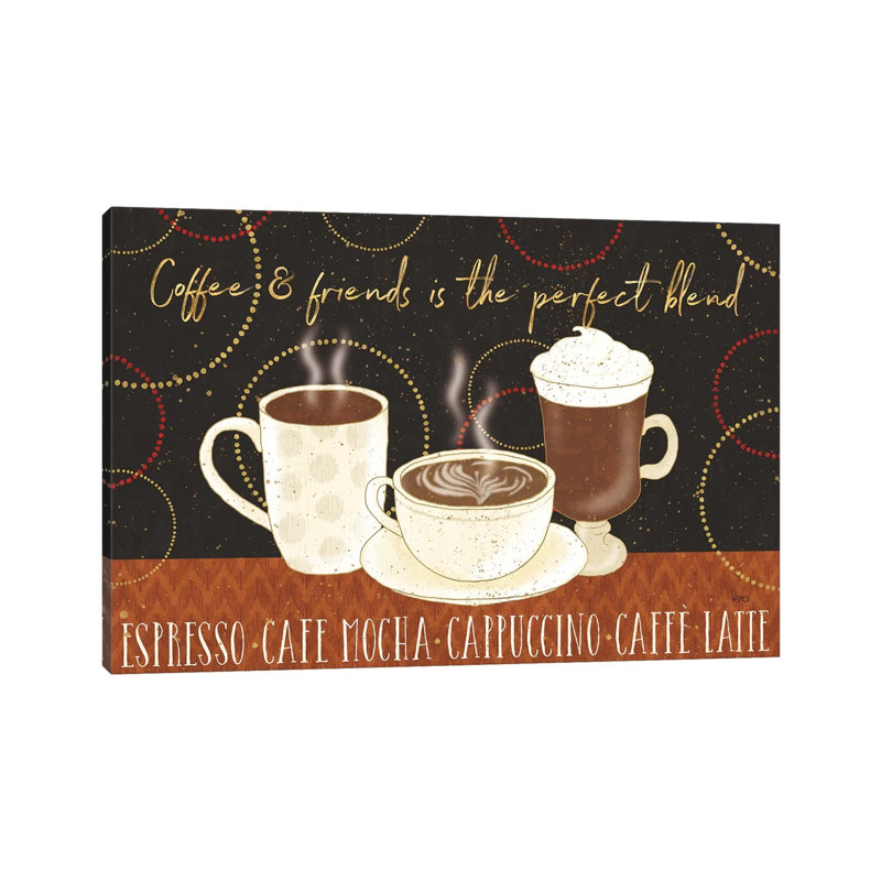 Fresh Coffee I by Lisa Audit - Wrapped Canvas Print, 66.04 cm H x 45.72 cm W x 1.91 cm D