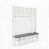 Blanc/noyer