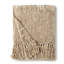 Jeté en chenille épais 50 po x 60 po Crafted by Catherine Taupe-116039901