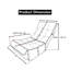 Fauteuil inclinable gris confortable Cozy