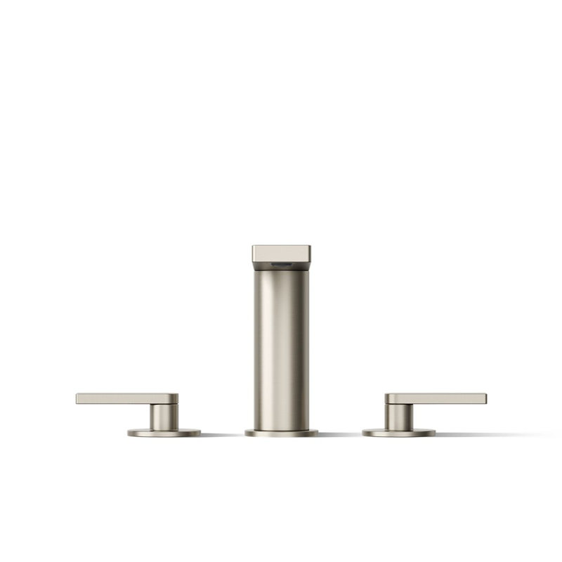 Composed® Double Handle Deck Mounted Roman Tub Faucet Trim with Diverter, Vibrant Brushed Nickel