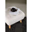60cm Wide Solid Colour Pouffe Ottoman