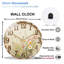 Horloge murale 12 po