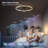 Modern Black Crystal Ceiling Fan with Light and Remote, Adjustable Color Temperature-1167258185
