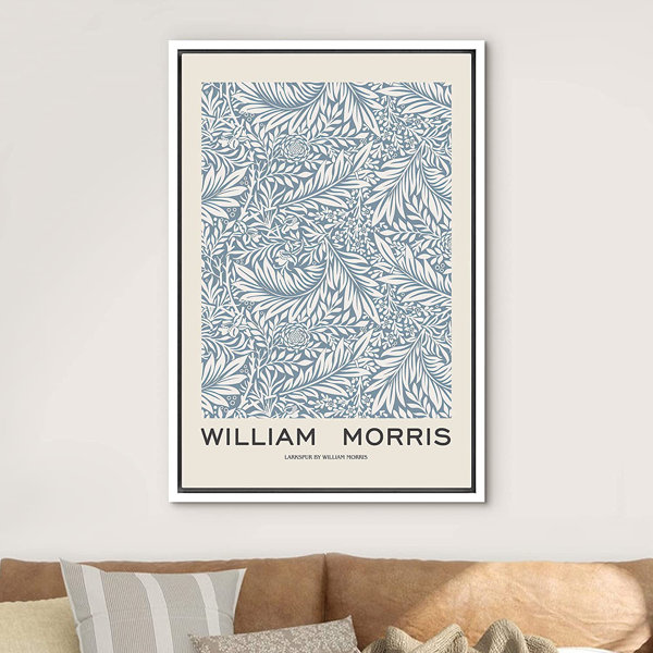 Premium Paint by Numbers Kit Tree of Life William Morris Canvas by