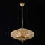 Sparkling 4-Light Clear Crystal Diamond Cage Chandelier