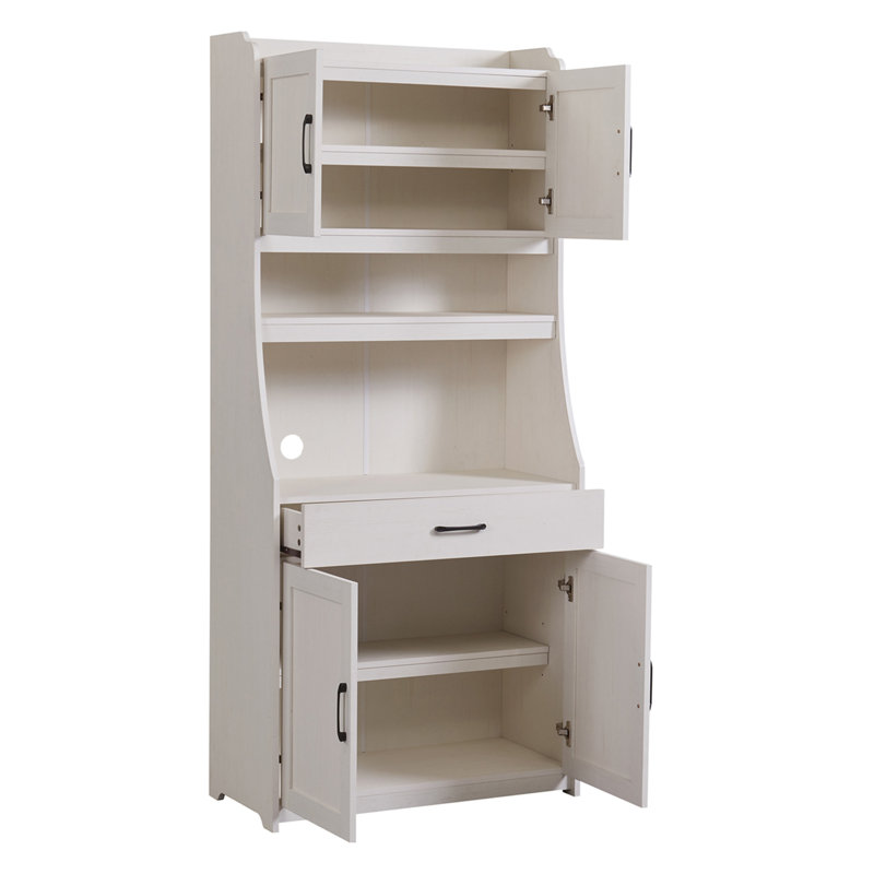 Buffet 31,5 po de largeur à 1 tiroir, Blanc antique