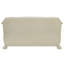Commode 4 tiroirs Danae, finition champagne et or