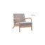 Carrel Upholstered Armchair-88117085