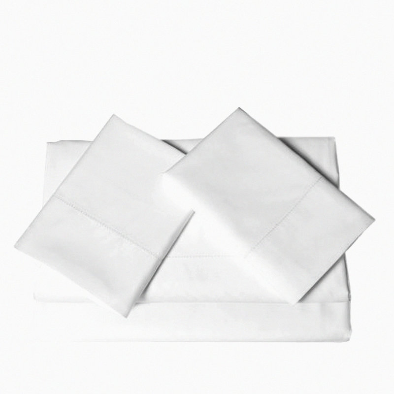 Luxury Comfort Queen White Sheet Set - 600 Thread Count Sateen Cotton Extra Deep Pocket