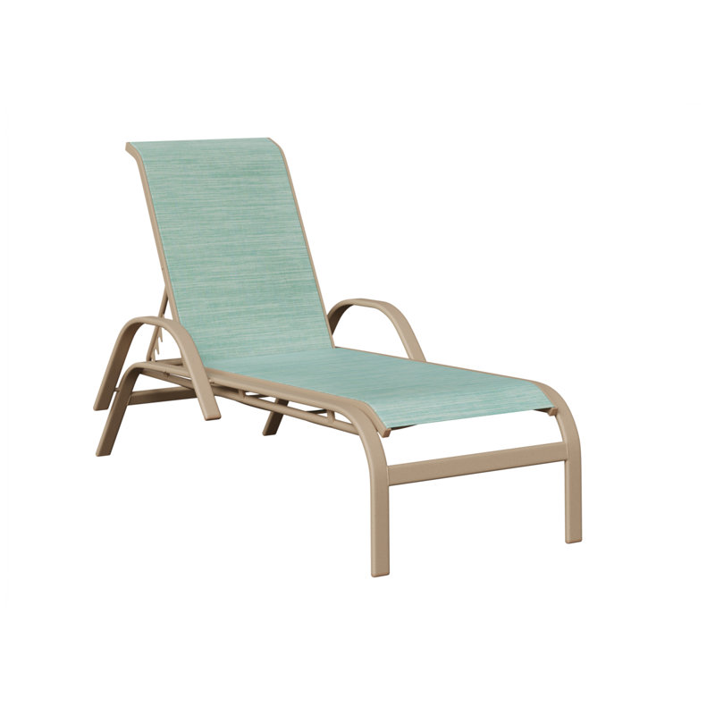 Chaise longue berlinoise berlinoise Sahara, Bleu clair, Sahara moucheté