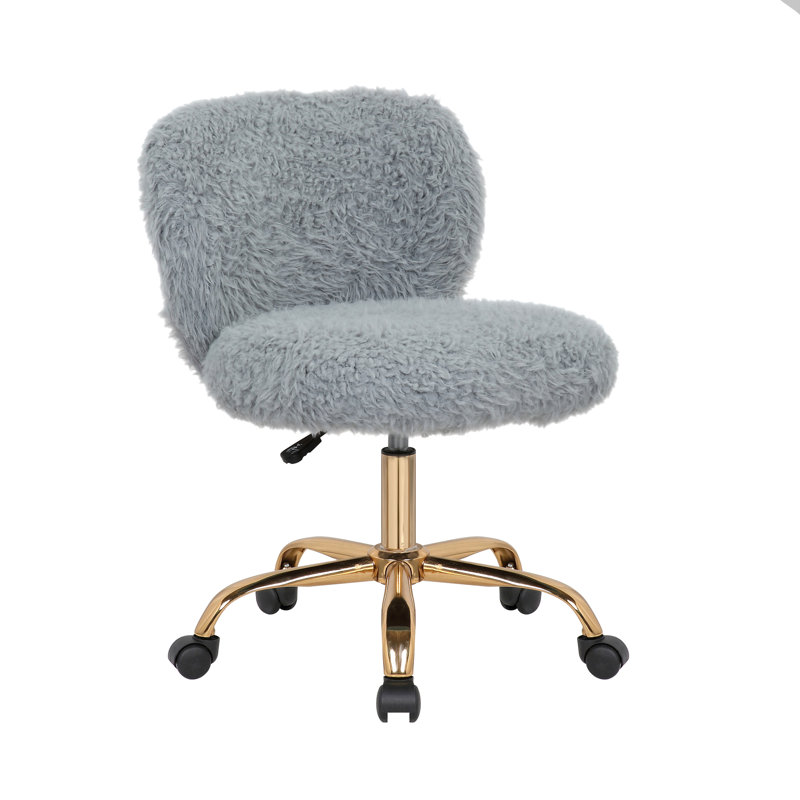 Polyester Blend Task Chair, Grey