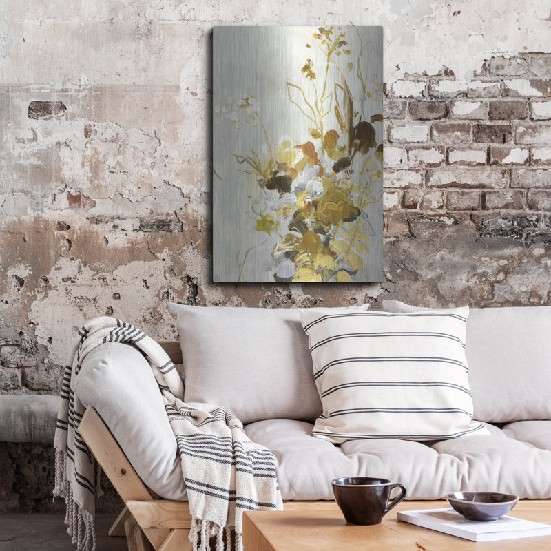  «Flock Of Flowers 2» par Design Fabrikken, art mural en métal, H 36 po x l 24 po