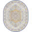 Tapis traditionnel bleu clair Matthei-784919134