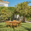 Sirmans 4 - Person Wood Patio Dining Set with Rectangular Table-530862758