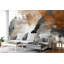 Neutral Earth Tone Abstract Wall Mural-1549078294
