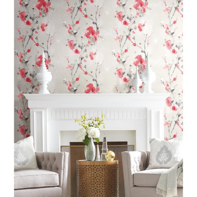 Candice Olson Breathless Floral Double Roll